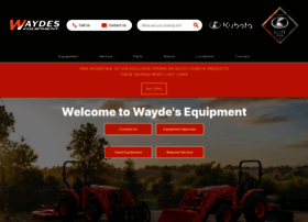 Waydesequipment.com thumbnail