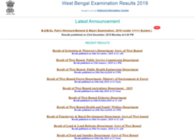 Wbresultsgovnic.in thumbnail Wbresultsgovnic.in thumbnail