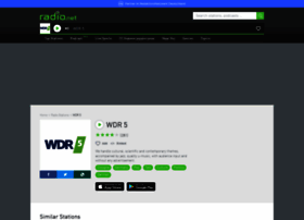 Wdr5.radio.net thumbnail