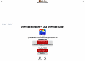 Weather-forecast-live-weather-and-radar-and-clock.apk.dog thumbnail