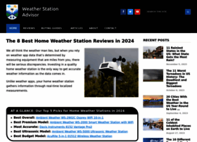 Weatherstationadvisor.com thumbnail