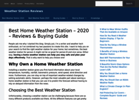 Weatherstationexpert.com thumbnail