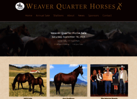 Weaverhorses.com thumbnail