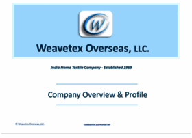 Weavetexoverseas.com thumbnail