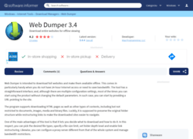 Web-dumper.software.informer.com thumbnail