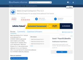 Web-email-extractor-pro.software.informer.com thumbnail