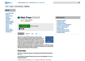 Web-freer.updatestar.com thumbnail