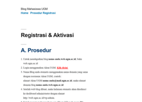 Web.ugm.ac.id thumbnail