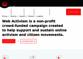 Webactivism.com thumbnail