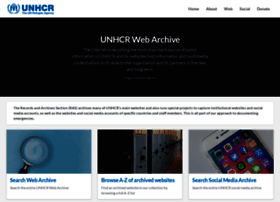 Webarchive.archive.unhcr.org thumbnail