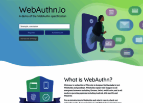 webauthn.guide at WI. Guide to Web Authentication