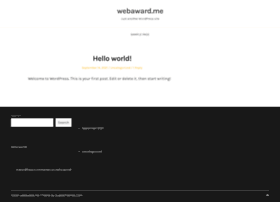 Webaward.me thumbnail