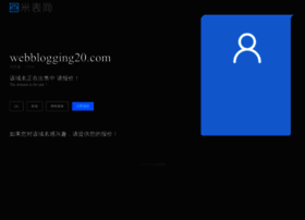 Webblogging20.com thumbnail