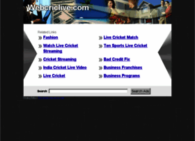 Webcriclive.com thumbnail