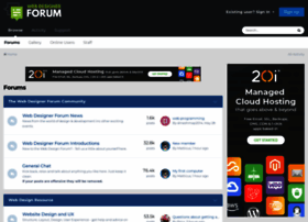 Webdesignerforum.co.uk thumbnail