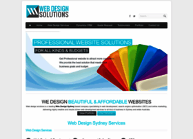 Webdesignsolutionsydney.com.au thumbnail
