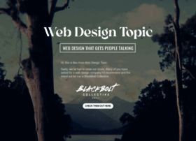 Webdesigntopic.com thumbnail