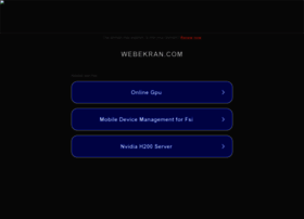 Webekran.com thumbnail