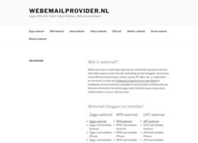 Webemailprovider.nl thumbnail