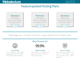 Webetecture-hosting.co.uk thumbnail