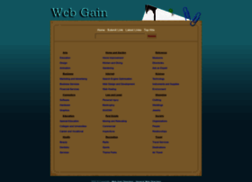 Webgain.org thumbnail