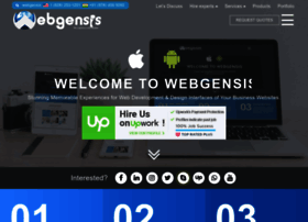 Webgensis.com thumbnail
