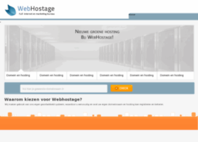 Webhostage.nl thumbnail
