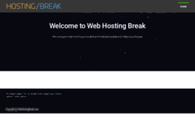 Webhostingbreak.com thumbnail
