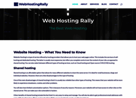 Webhostingrally.com thumbnail