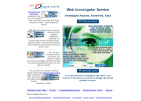 Webinvestigatorservice.com thumbnail