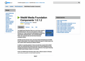 Webm-media-foundation-components.updatestar.com thumbnail