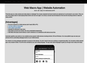 Webmacro.app thumbnail