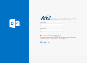 Webmail.amil.com.br thumbnail