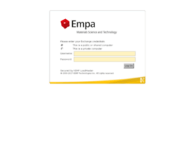 Webmail.empa.ch thumbnail