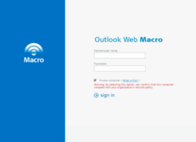 Webmail Macro Com Ar At Wi Outlook Web App
