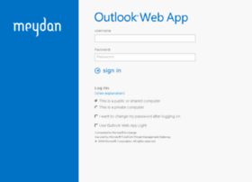 Webmail.meydan.ae thumbnail