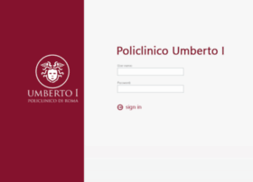 Webmail.policlinicoumberto1.it thumbnail