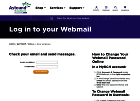 webmail.rcn.com at WI. Access Your Webmail | Astound Broadband | Meet Our  Companies: RCN