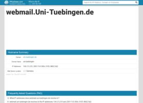 Webmail.uni-tuebingen.de.ipaddress.com thumbnail