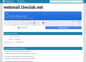 Webmail.uwclub.net.ipaddress.com thumbnail
