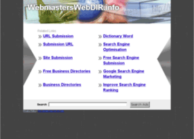 Webmasterswebdir.info thumbnail