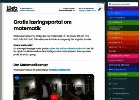 Webmatematik.dk thumbnail