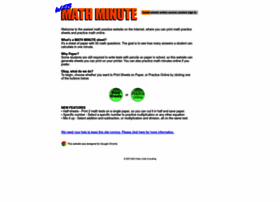 Webmathminute.com thumbnail