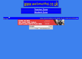 Webmaths.co.uk thumbnail