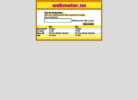 Webmeter.no thumbnail