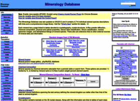 Webmineral.com thumbnail