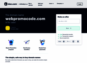 Webpromocode.com thumbnail