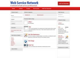 Webservicenetwork.com thumbnail
