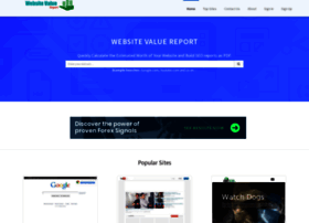Websitevalue.report thumbnail