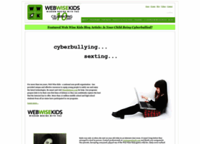 Webwisekids.org thumbnail